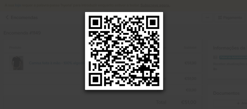 Código QR email