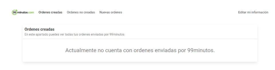 instrucciones de recogida