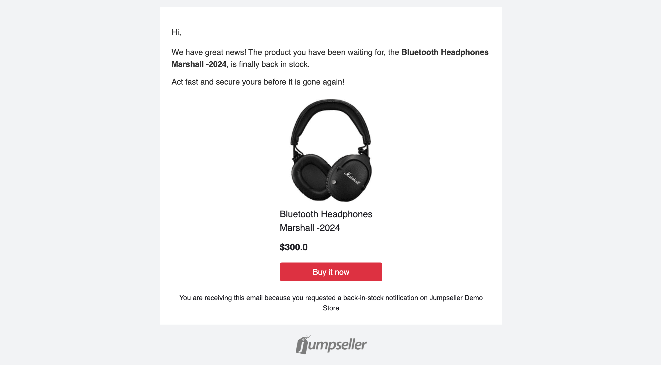 Email Notification