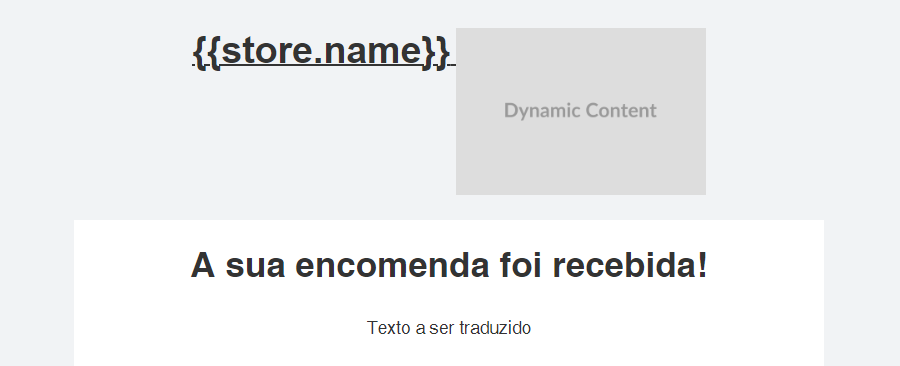 Editor de e-mail - Texto não traduzido