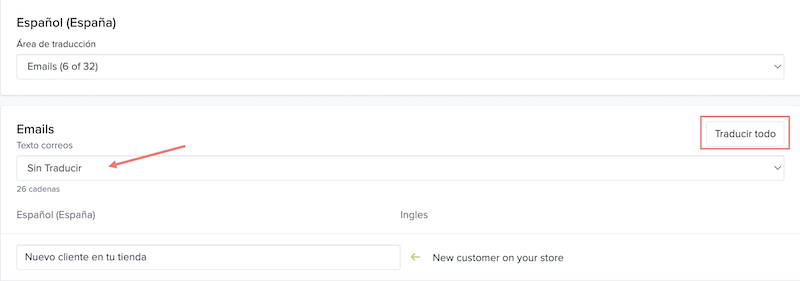 Email Editor - Untranslated Strings