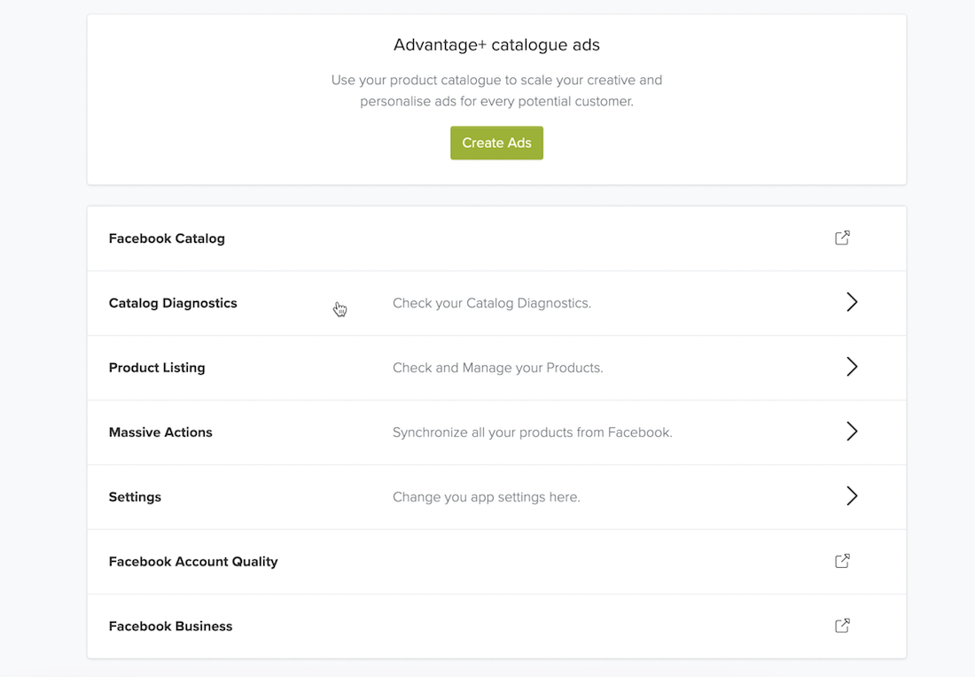 setup facebook account