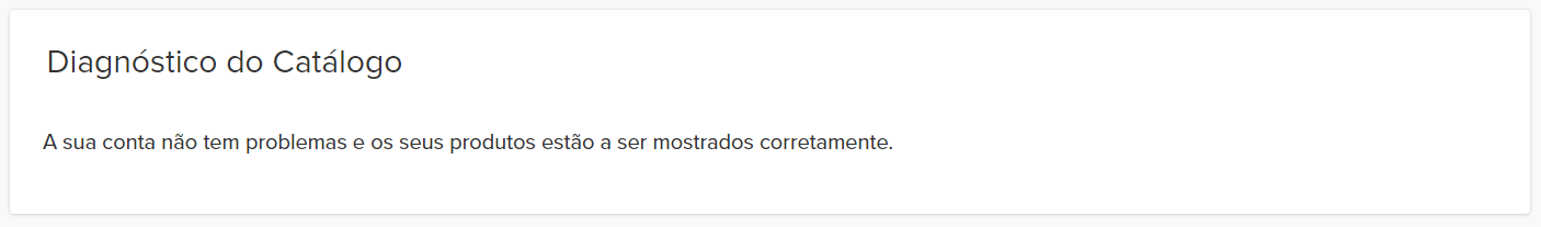 no errors diagnostic