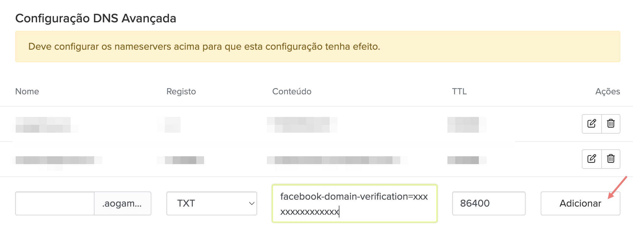 setup facebook account