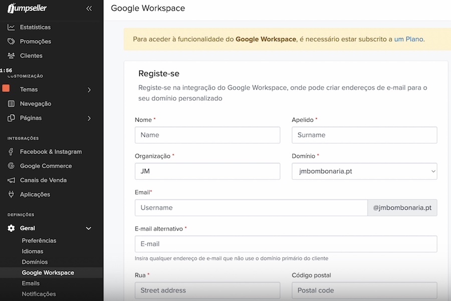 google worskpace