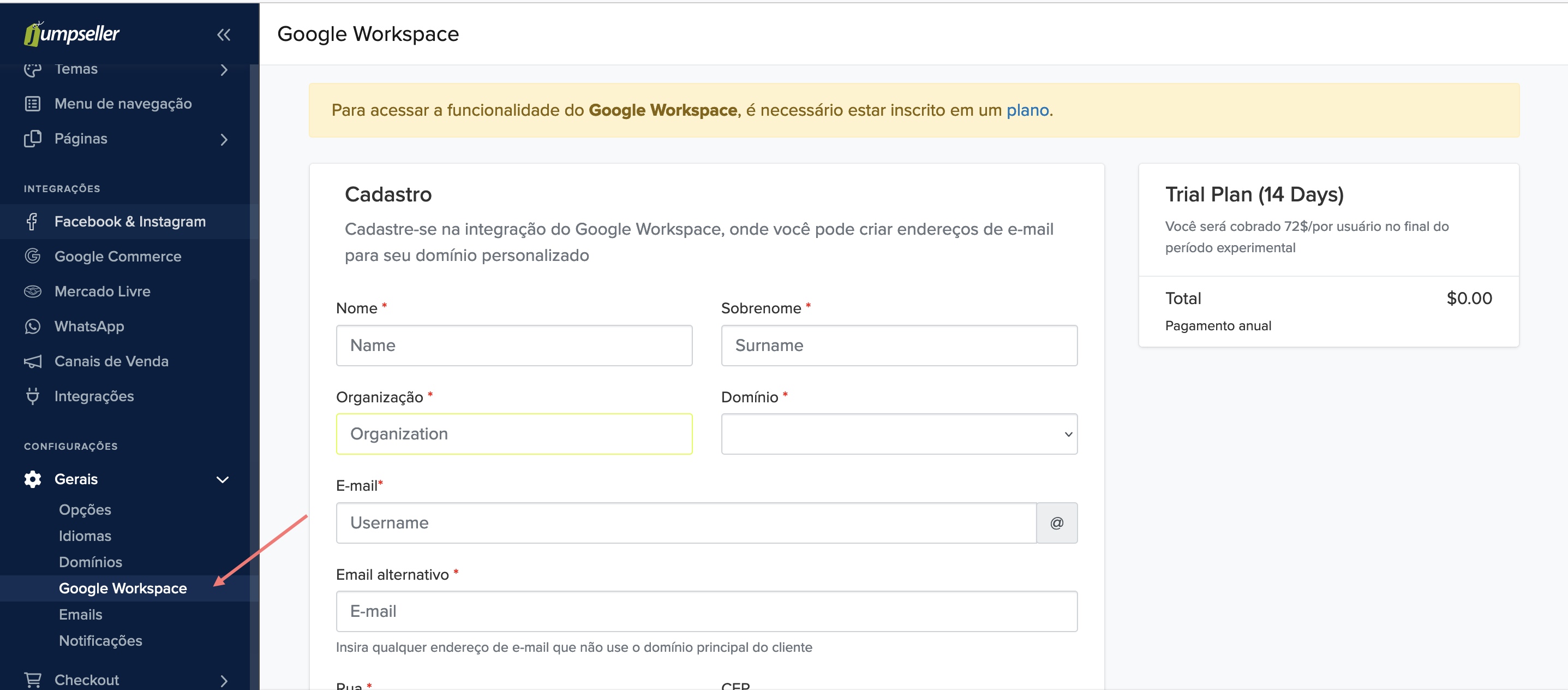 google worskpace