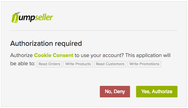 Authorization Required
