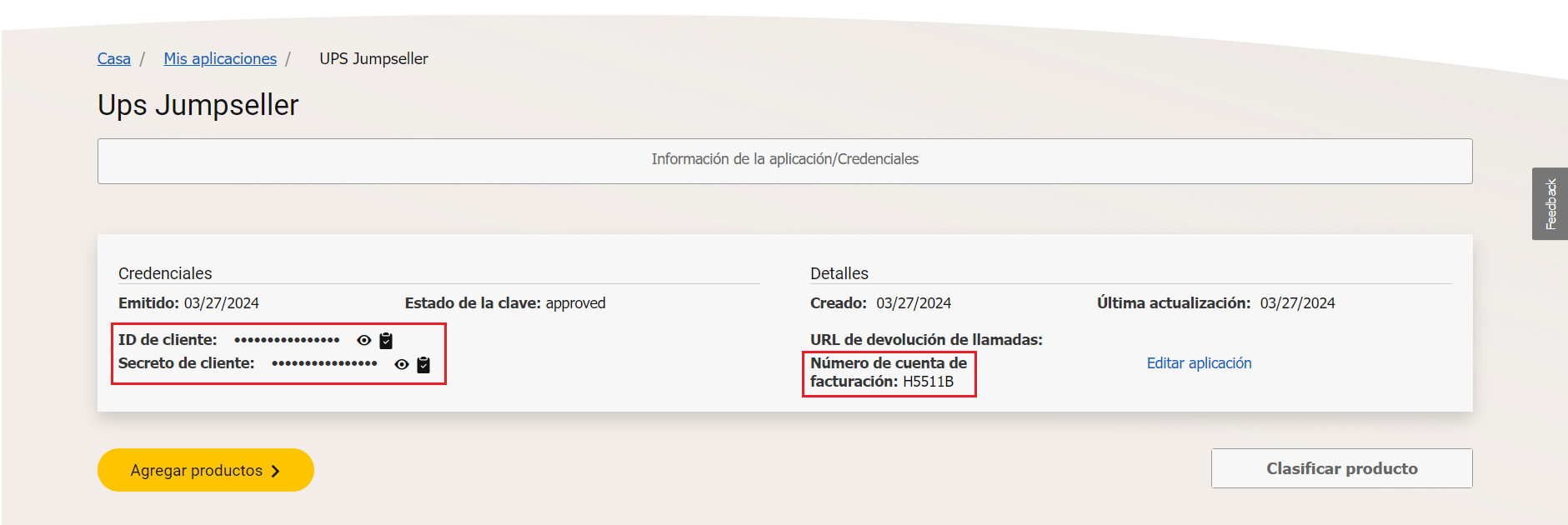 credenciales jumpseller
